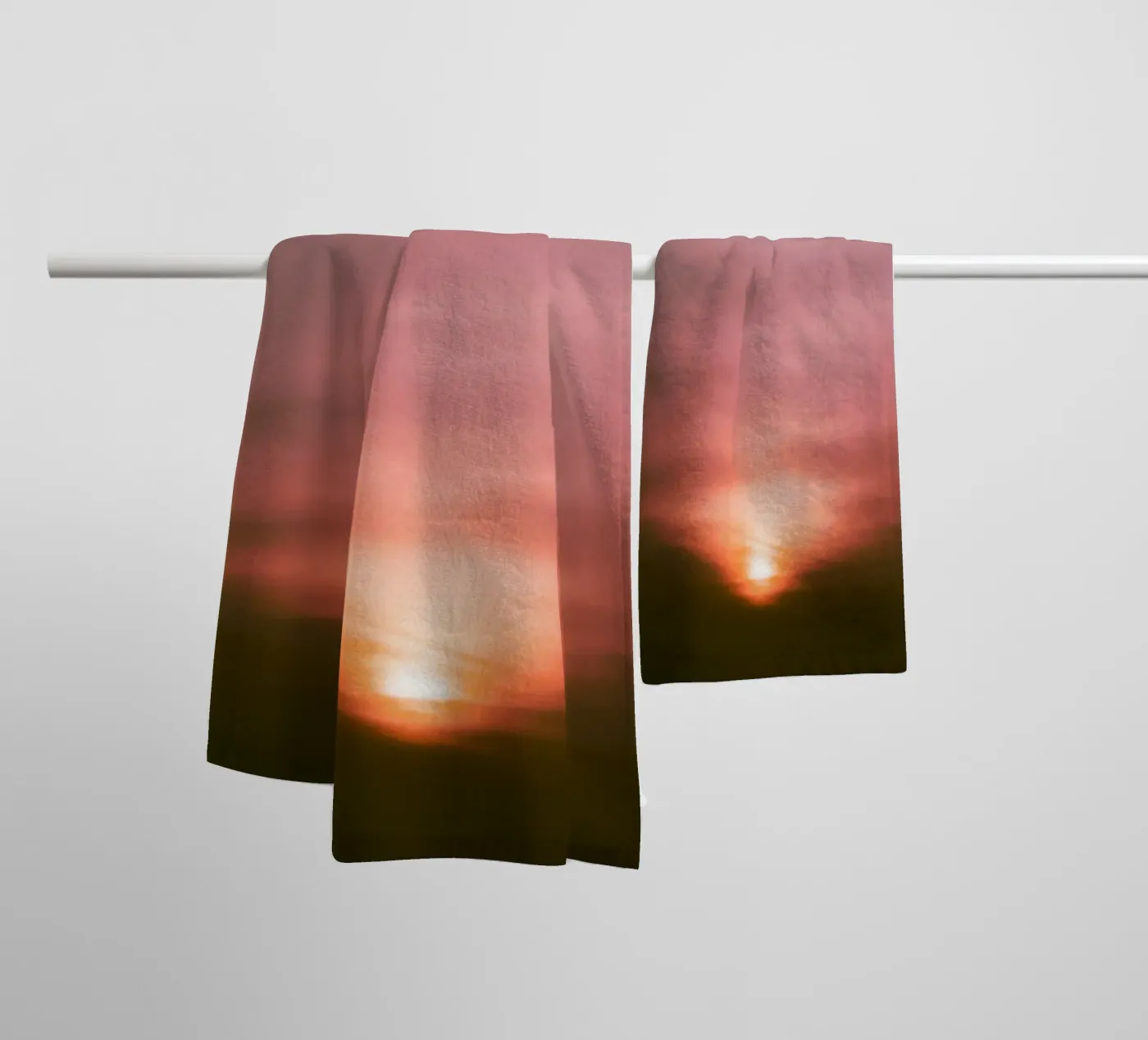 gradient light badhanddoek van twillight