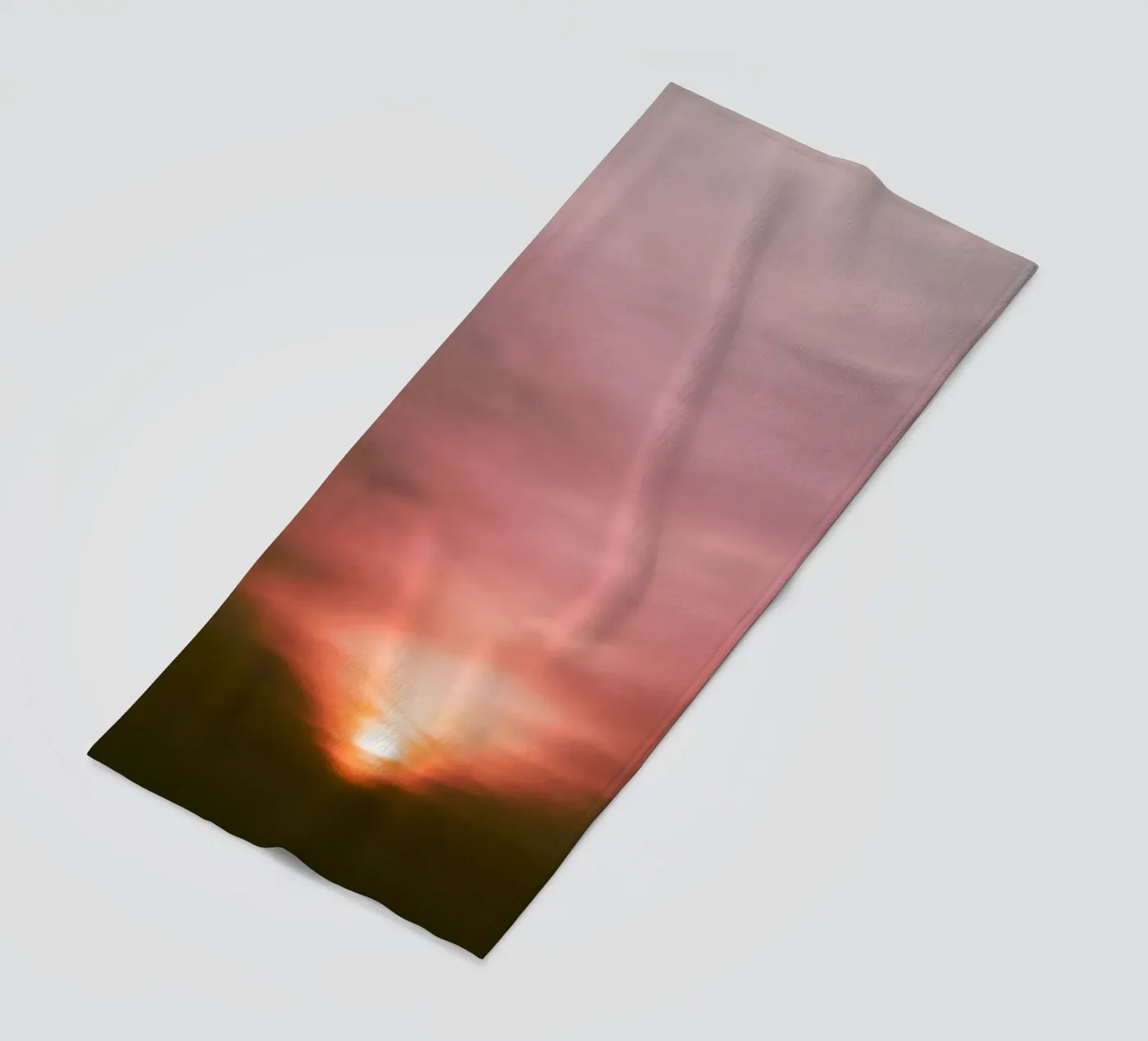 gradient light strandhanddoek van twillight