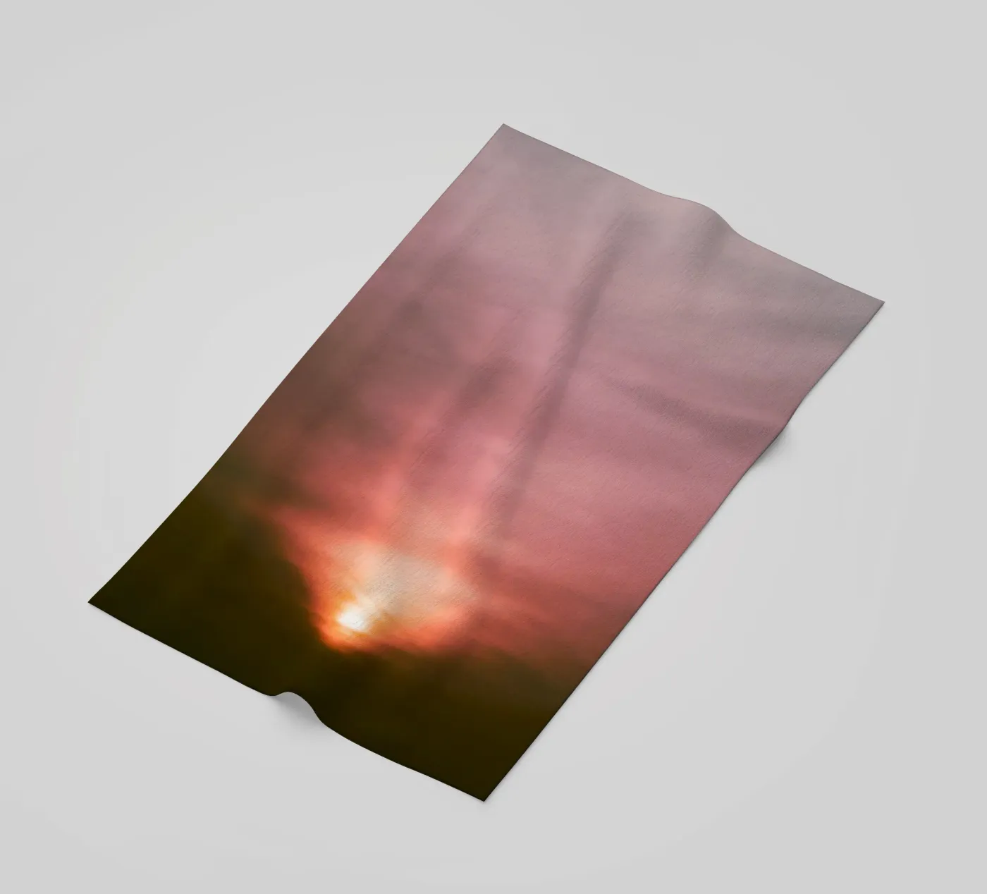 gradient light Strandtuch von twillight
