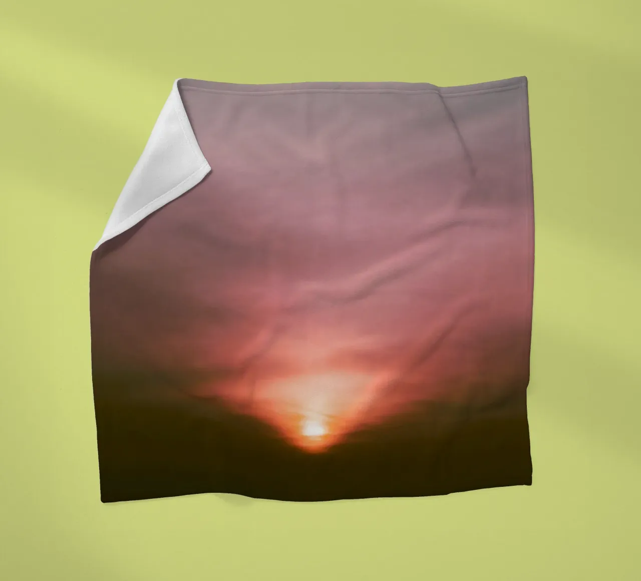 gradient light coperta in pile da twillight