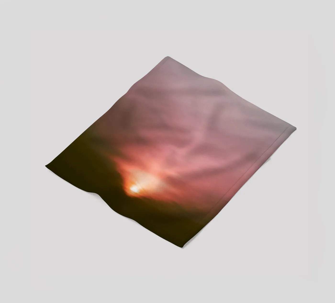 gradient light Fleecedecke von twillight