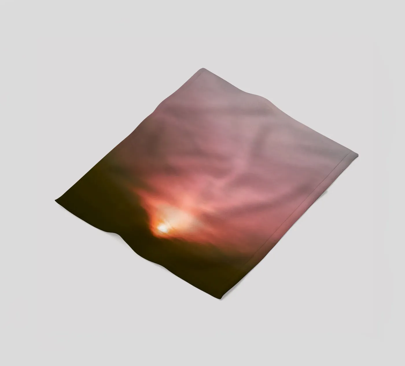 gradient light Fleecedecke von twillight