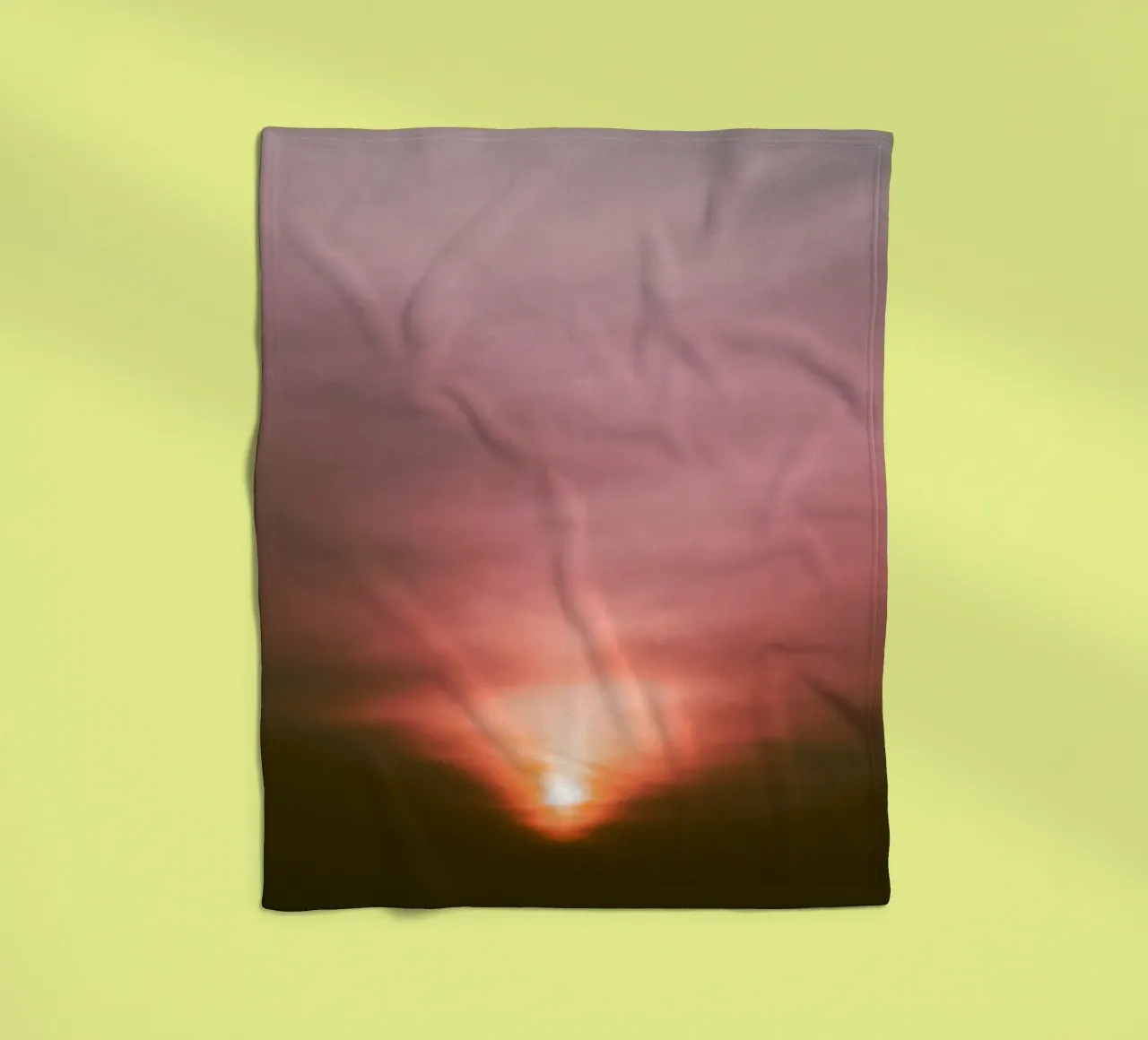 gradient light coperta in pile da twillight