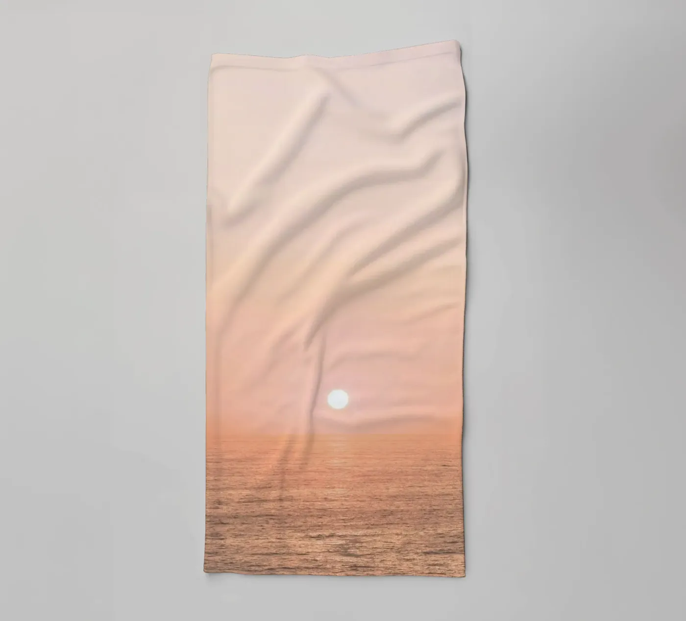 tranquil waves towel by twillight