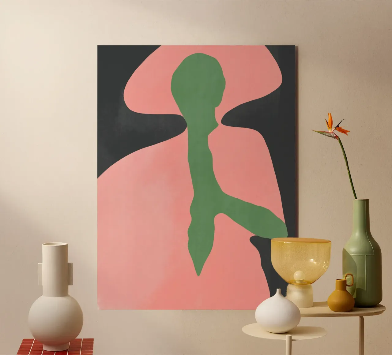 Minimal figure 04 alluminio dibond da Little Dean