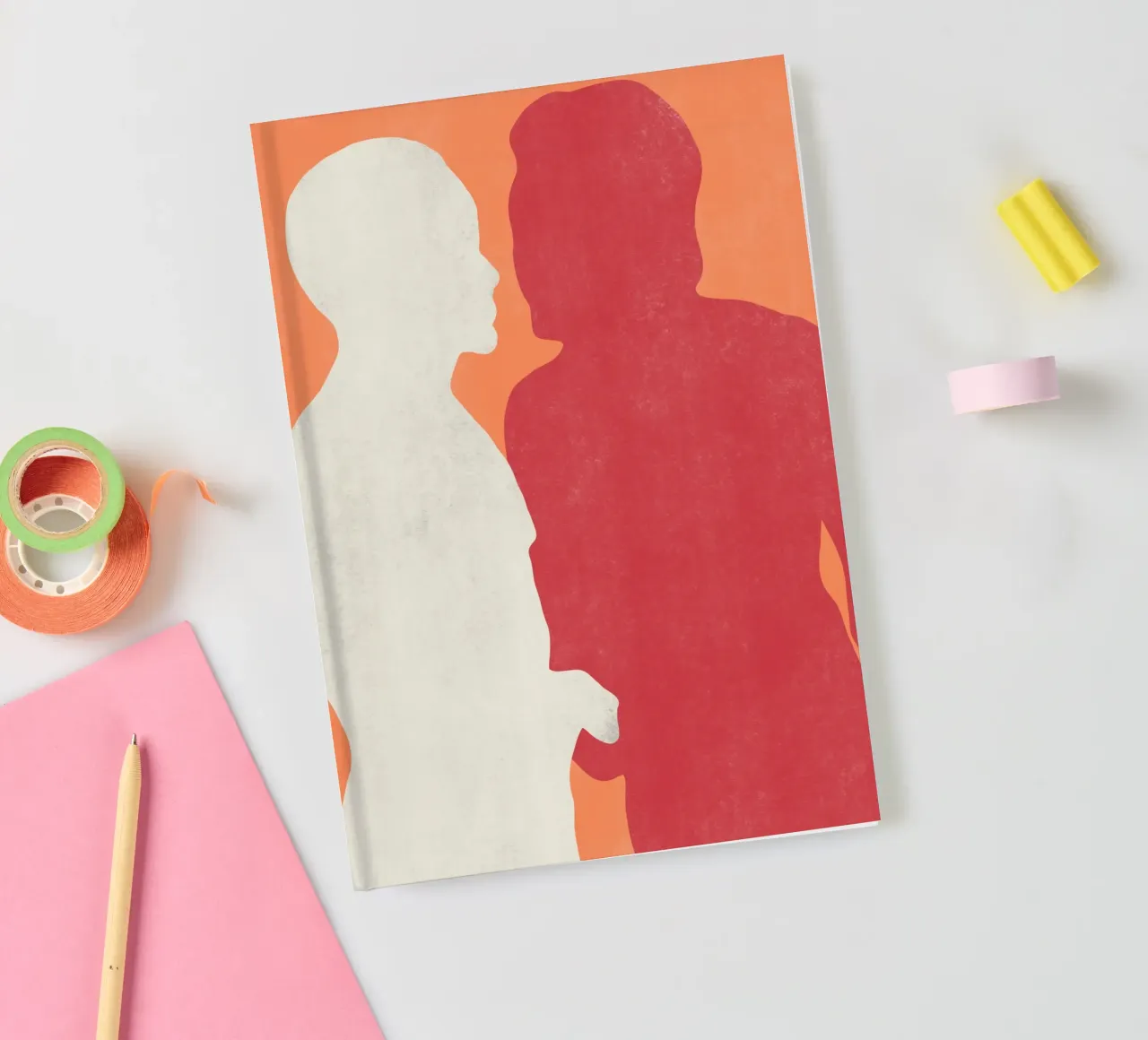 Minimal figure 07 notebook by Little Dean