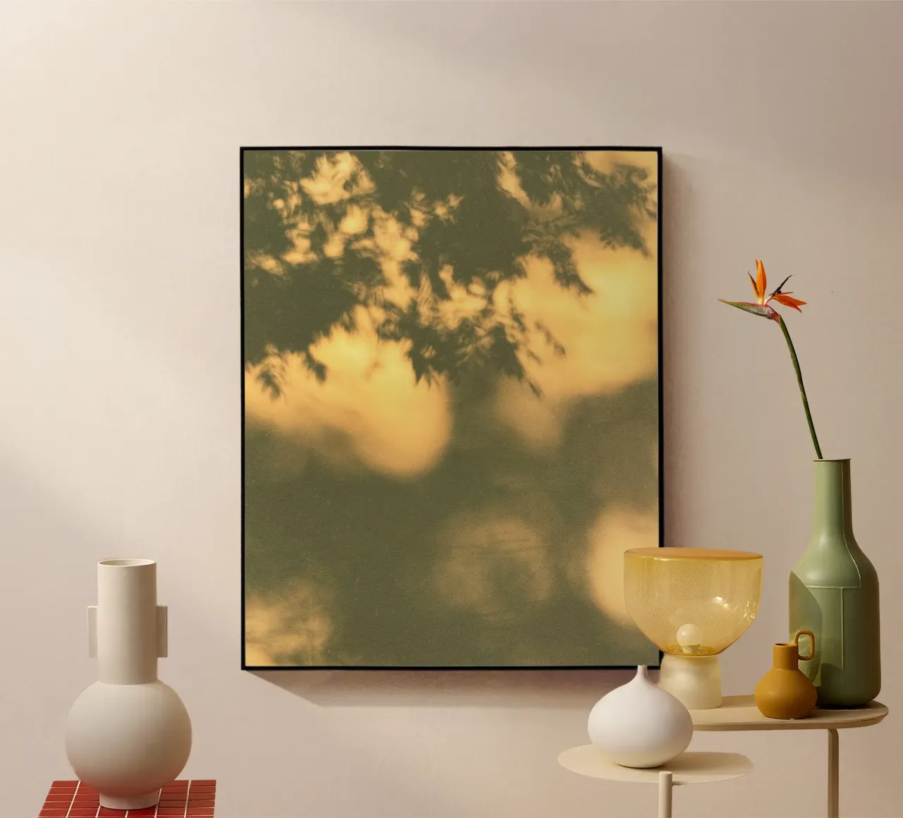 blurred vegetation plexiglass da twillight