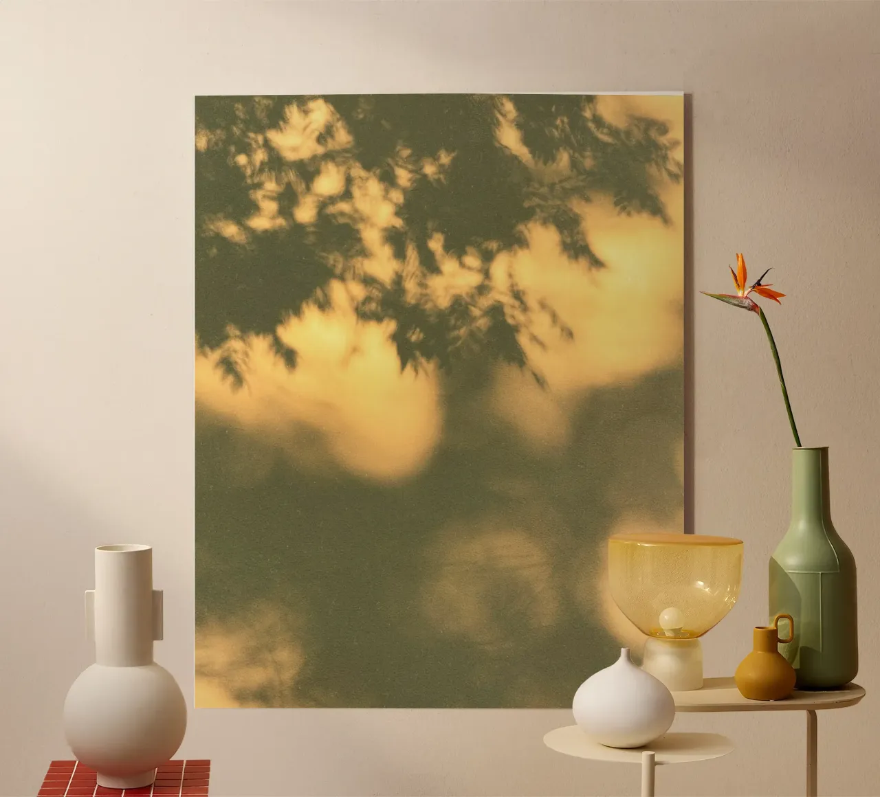 blurred vegetation plexiglass da twillight