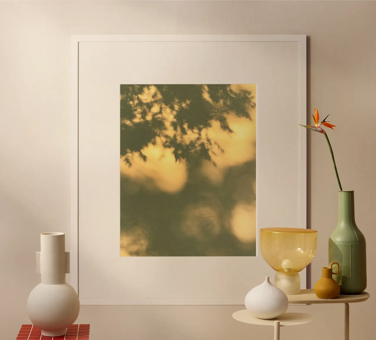 blurred vegetation carta hahnemühle da twillight