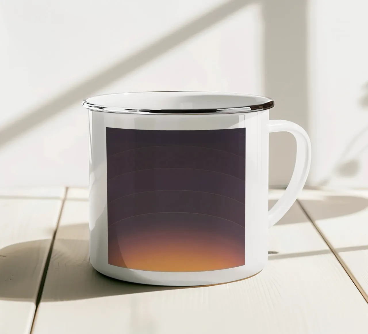 evening horizon tazza in smalto da twillight