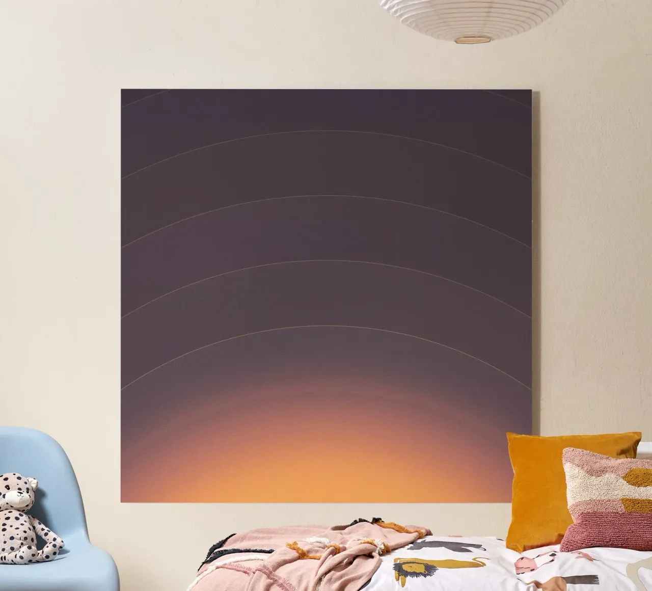 evening horizon plexiglass da twillight