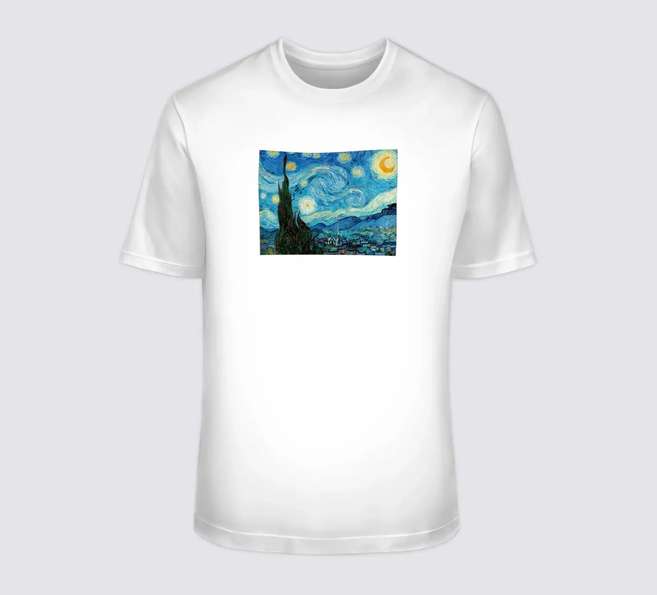 Noche estrellada, 1889 - Vincent van Gogh Póster camiseta de Sylviepaint