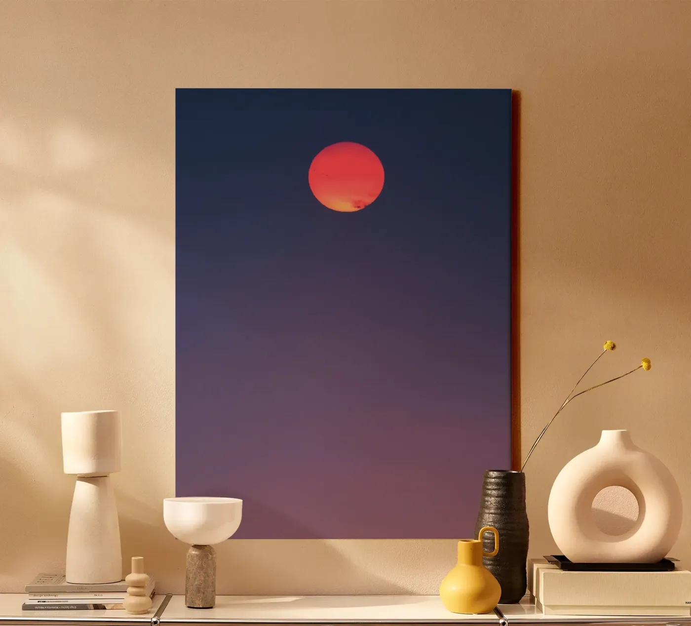 tranquility space canvas by twillight