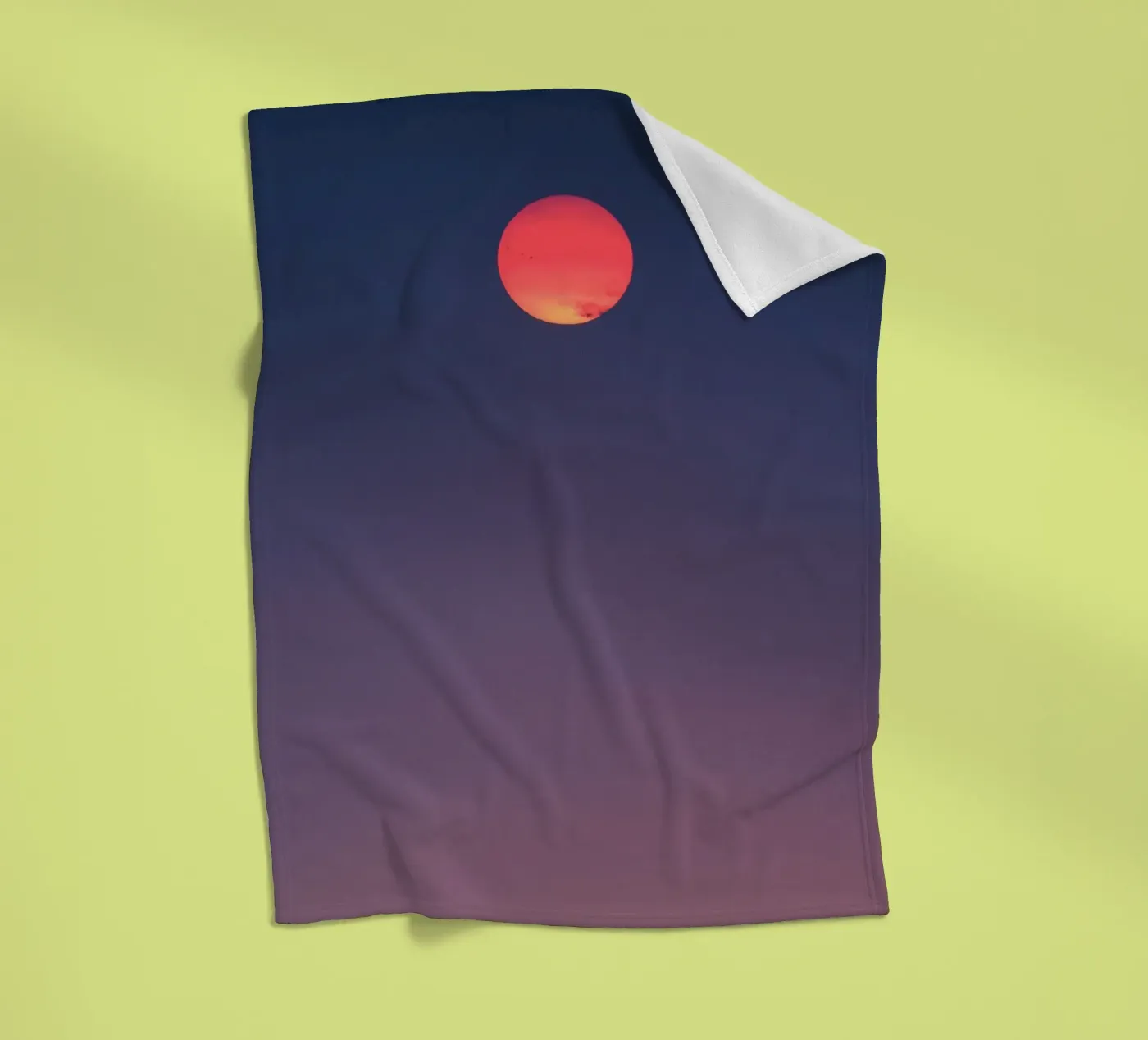 tranquility space Fleecedecke von twillight