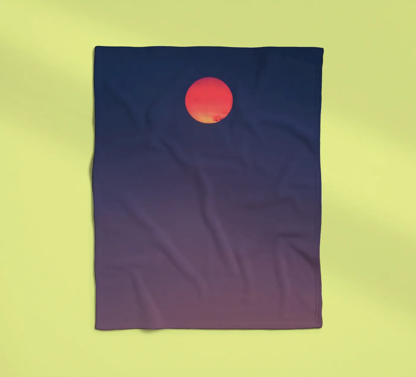 tranquility space Fleecedecke von twillight