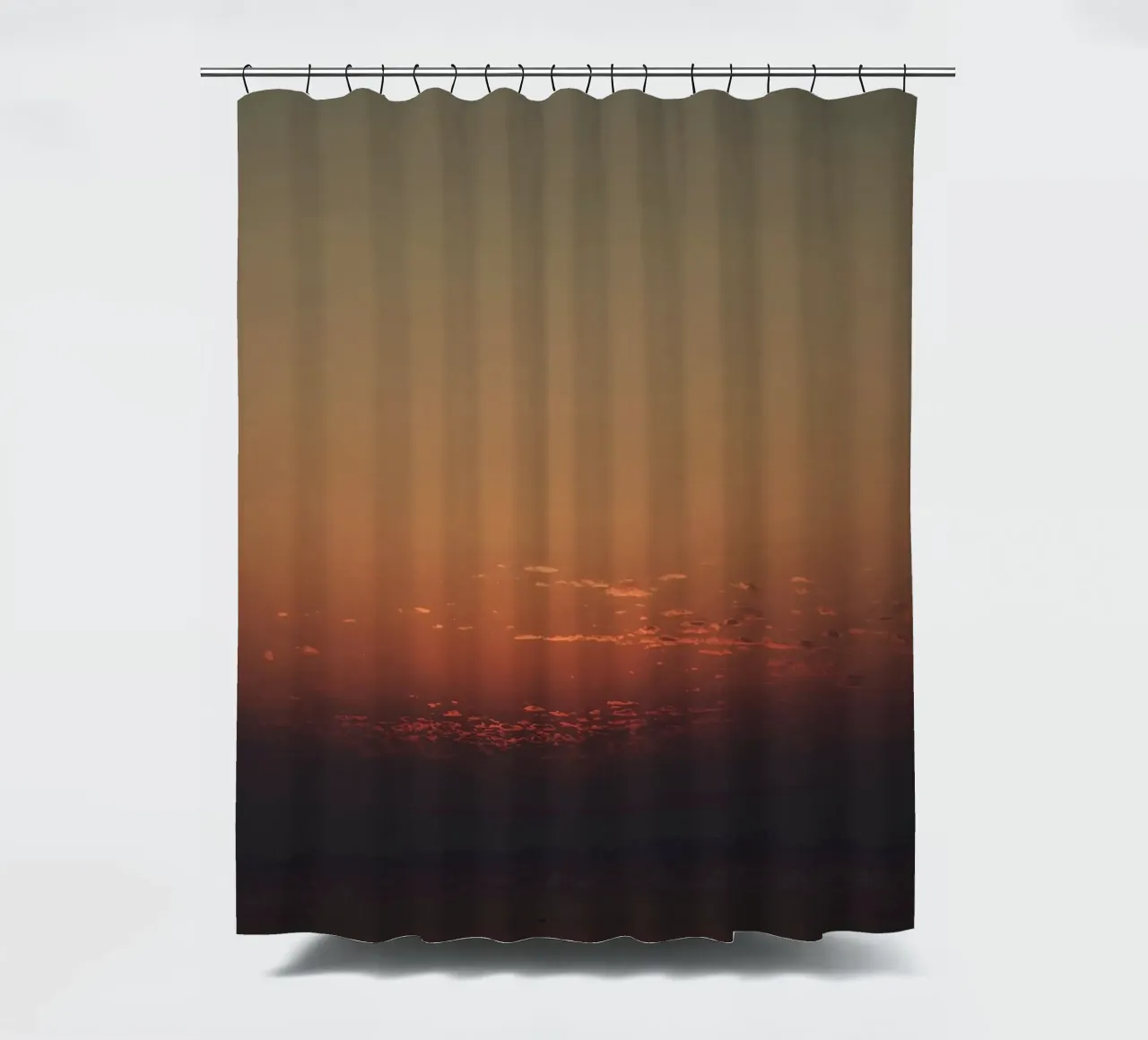 gradient sky scenic tenda da doccia da twillight