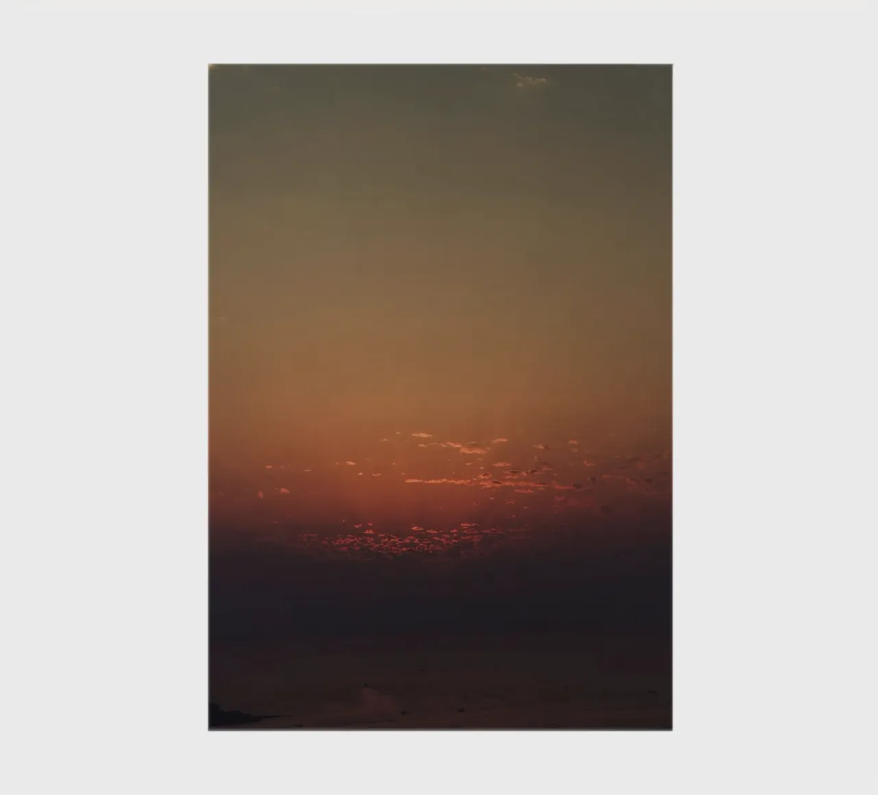gradient sky scenic diario da twillight