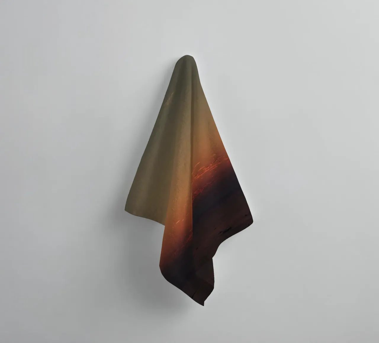 gradient sky scenic asciugamano da bagno da twillight