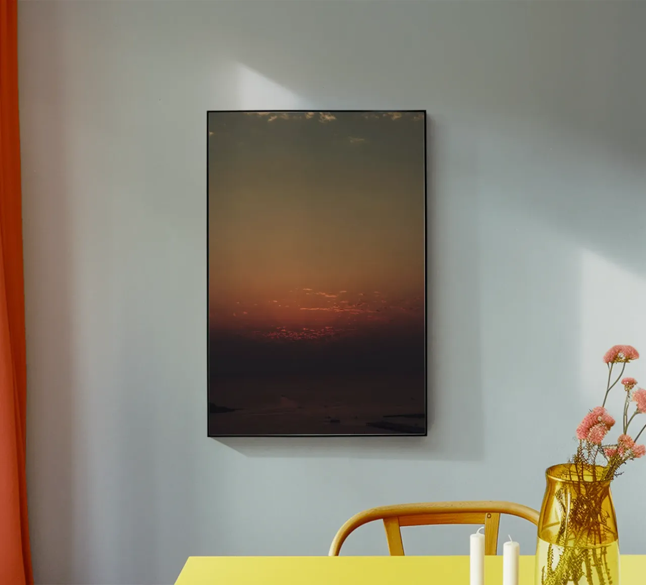 gradient sky scenic plexiglass da twillight