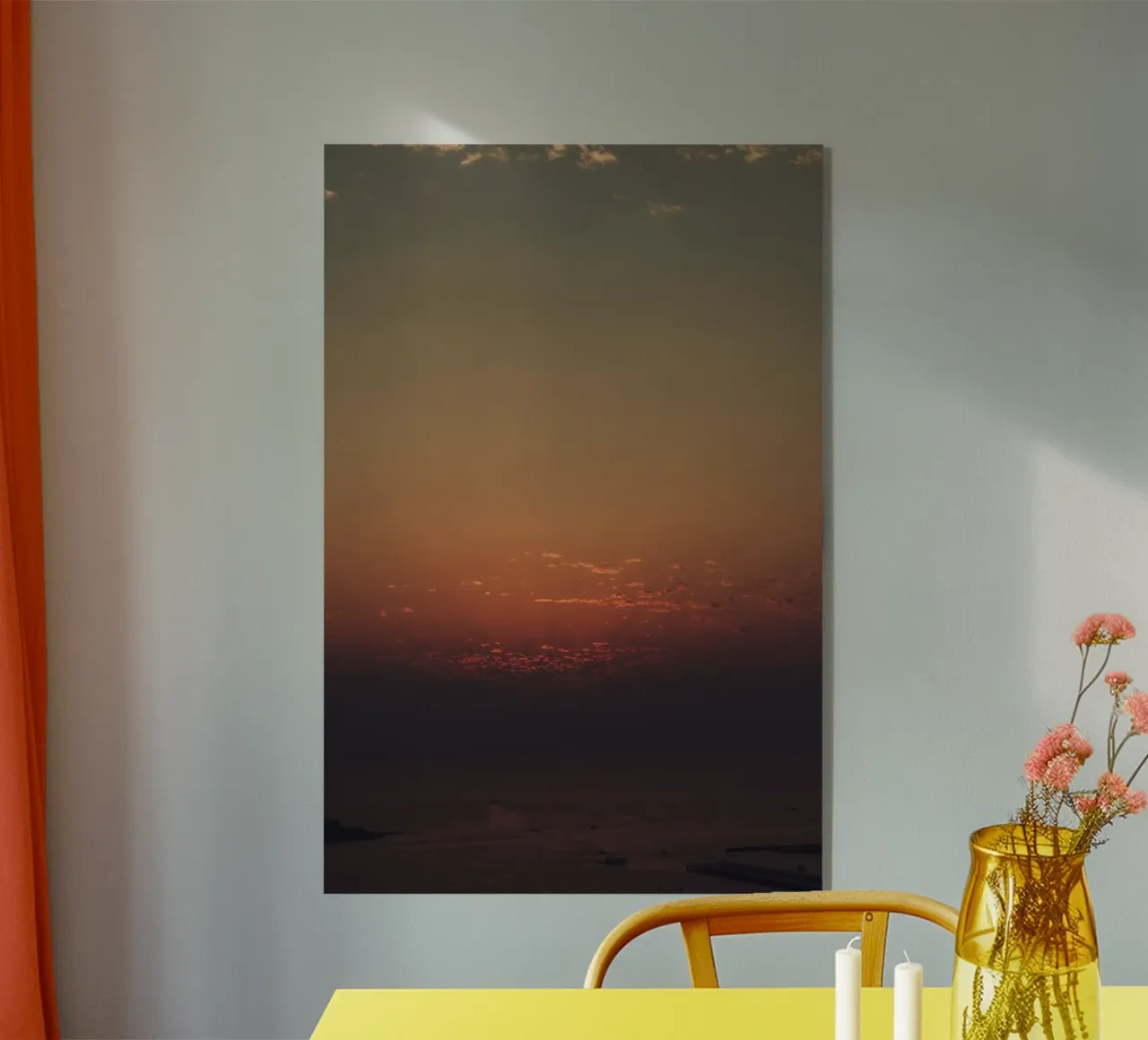 gradient sky scenic plexiglass da twillight