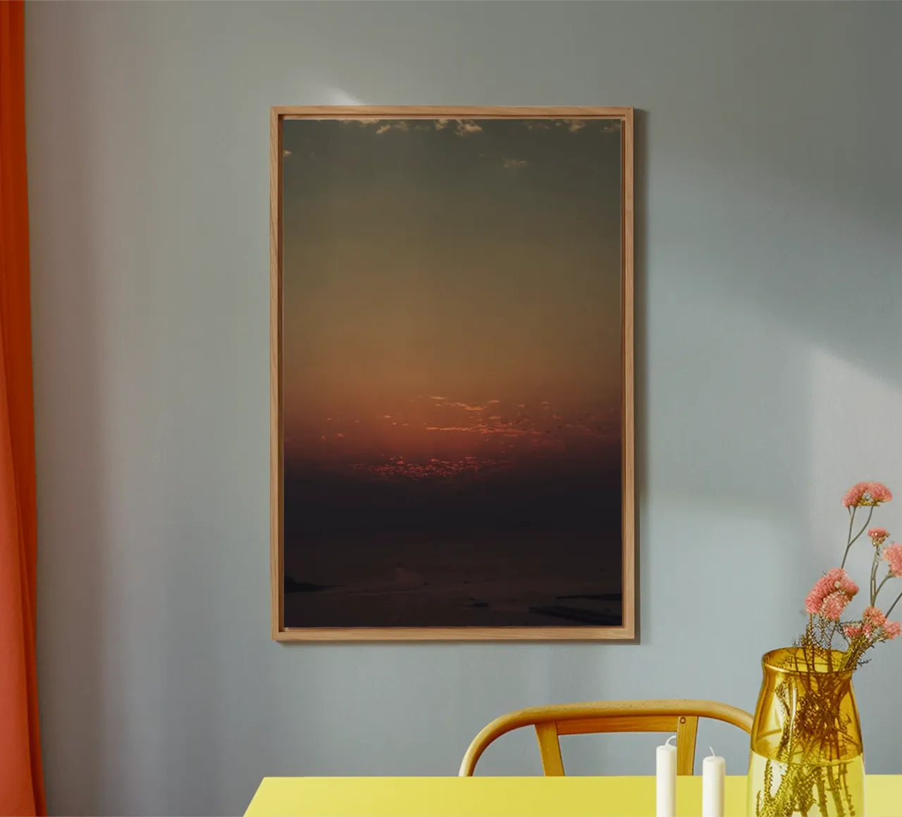 gradient sky scenic alluminio dibond da twillight