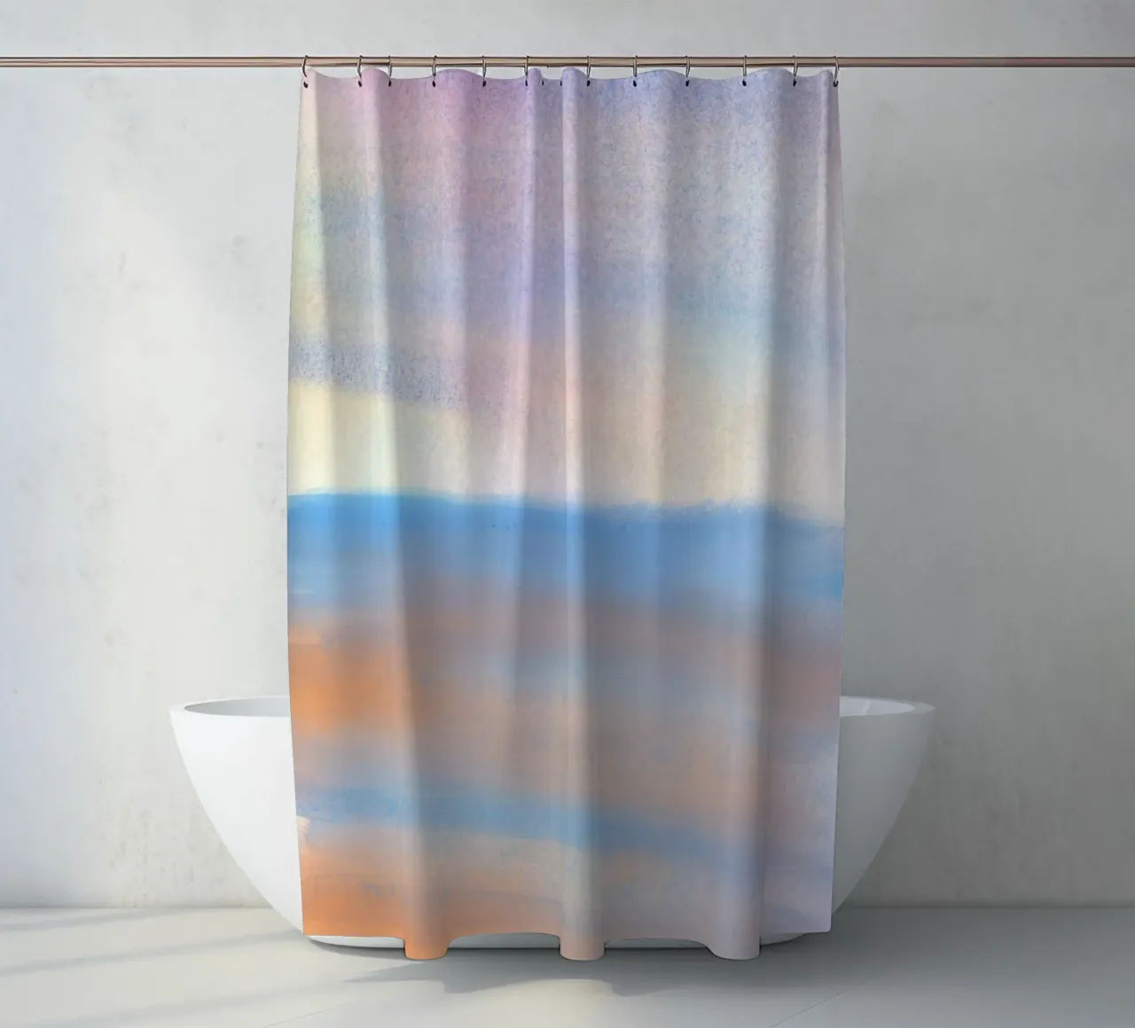 pastel colors openness tenda da doccia da twillight