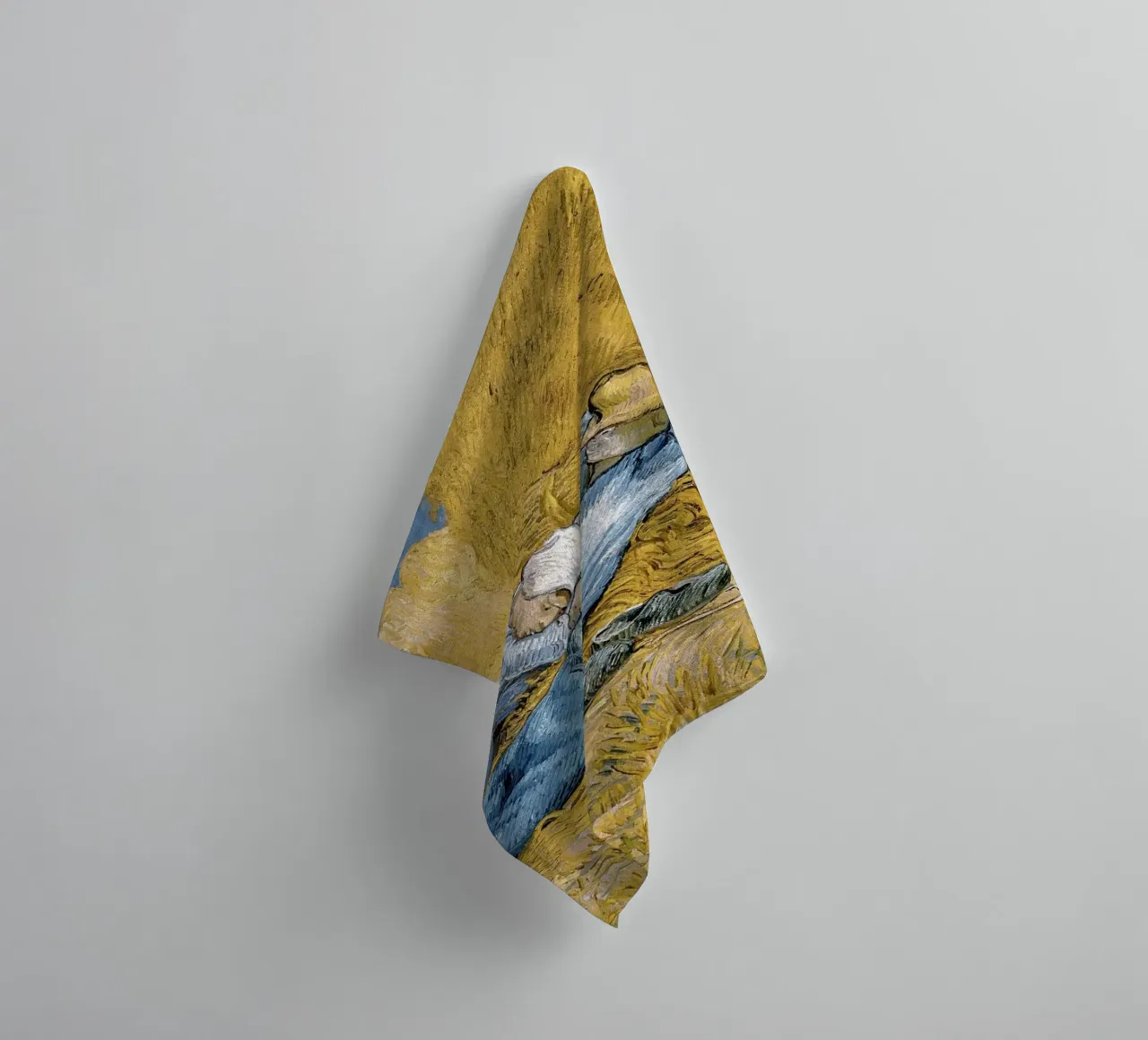 The Siesta - Vincent van Gogh towel by Sylviepaint