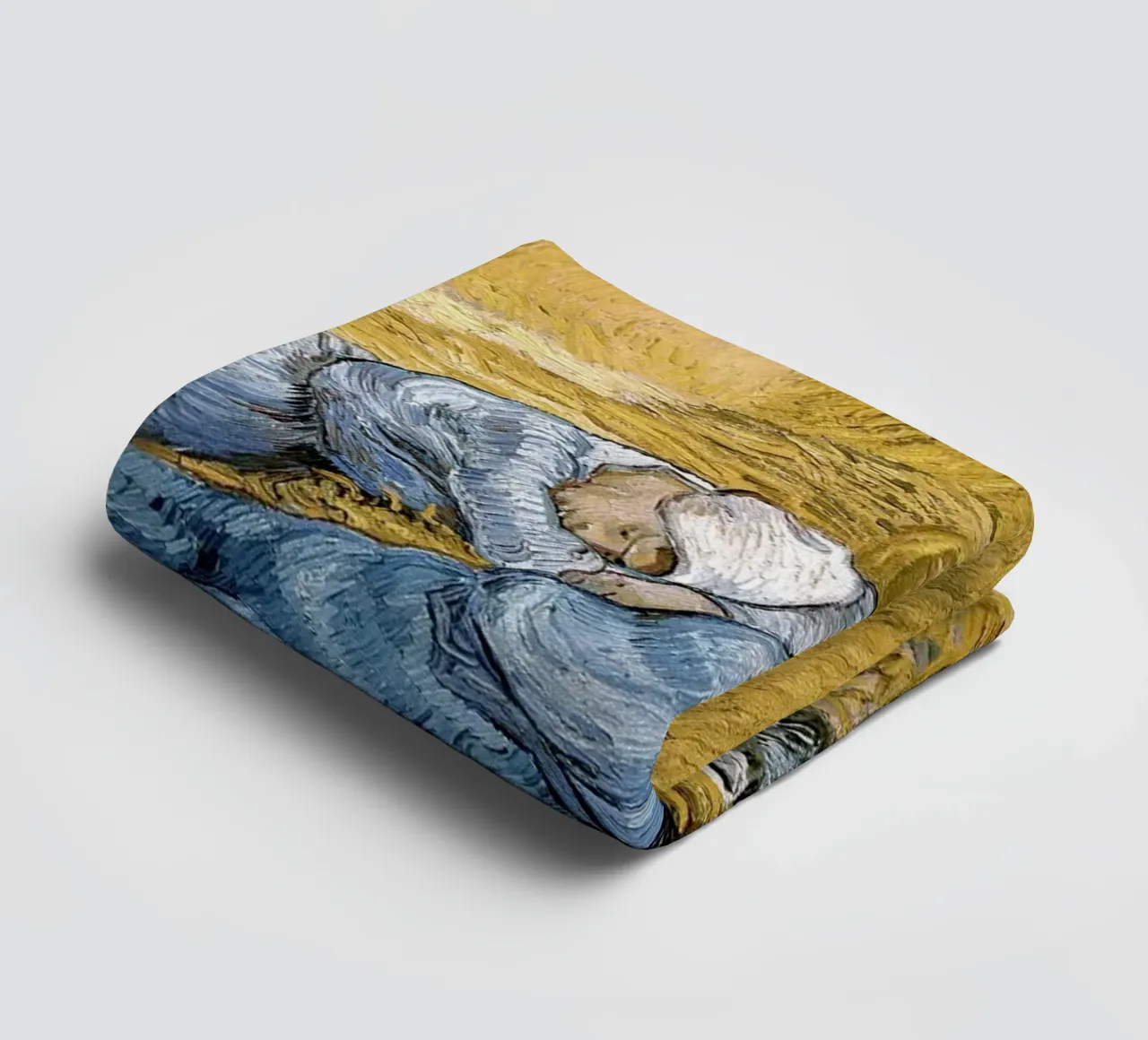 The Siesta - Vincent van Gogh towel by Sylviepaint