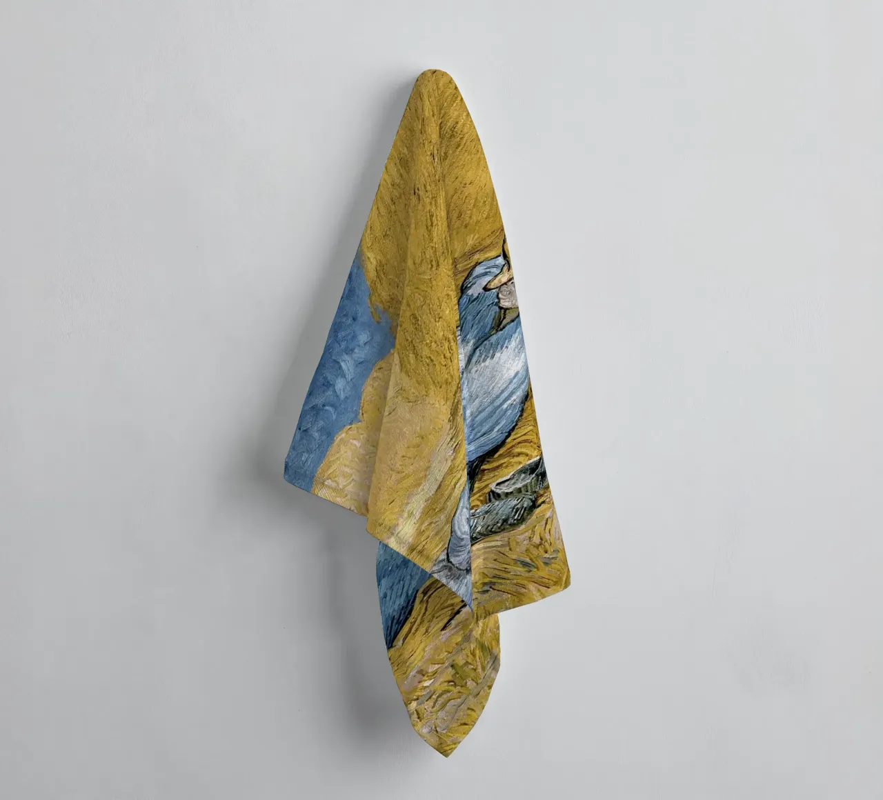 The Siesta - Vincent van Gogh towel by Sylviepaint