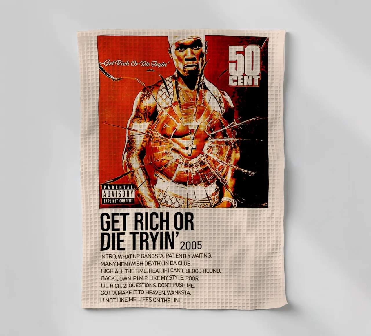 50 cent allbum art canovaccio da cucina da music soul