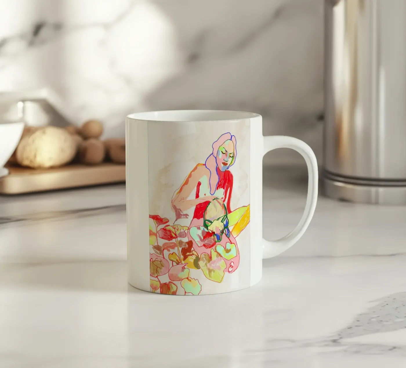 Anna ceramic mug by Silvaya