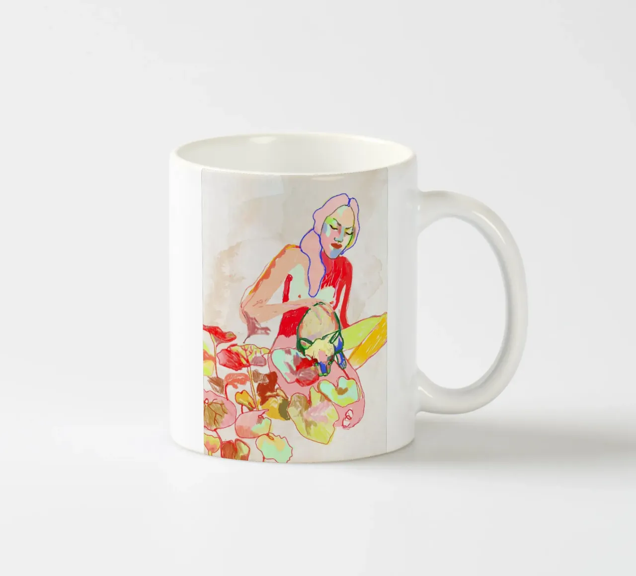 Anna ceramic mug by Silvaya