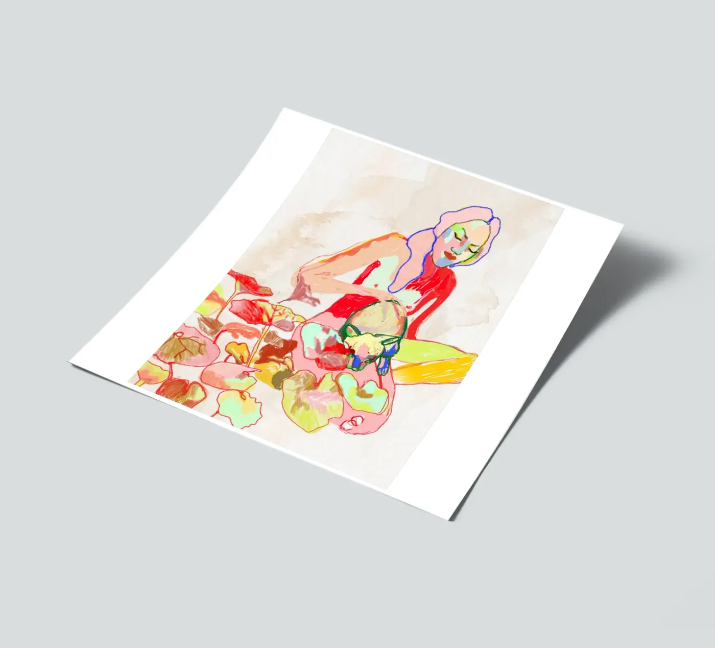 Anna Stickerbogen von Silvaya