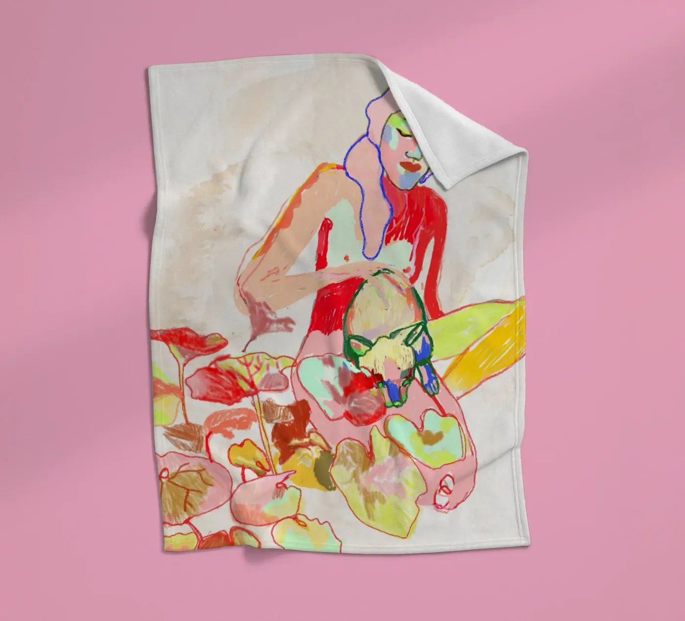 Anna fleece blanket by Silvaya