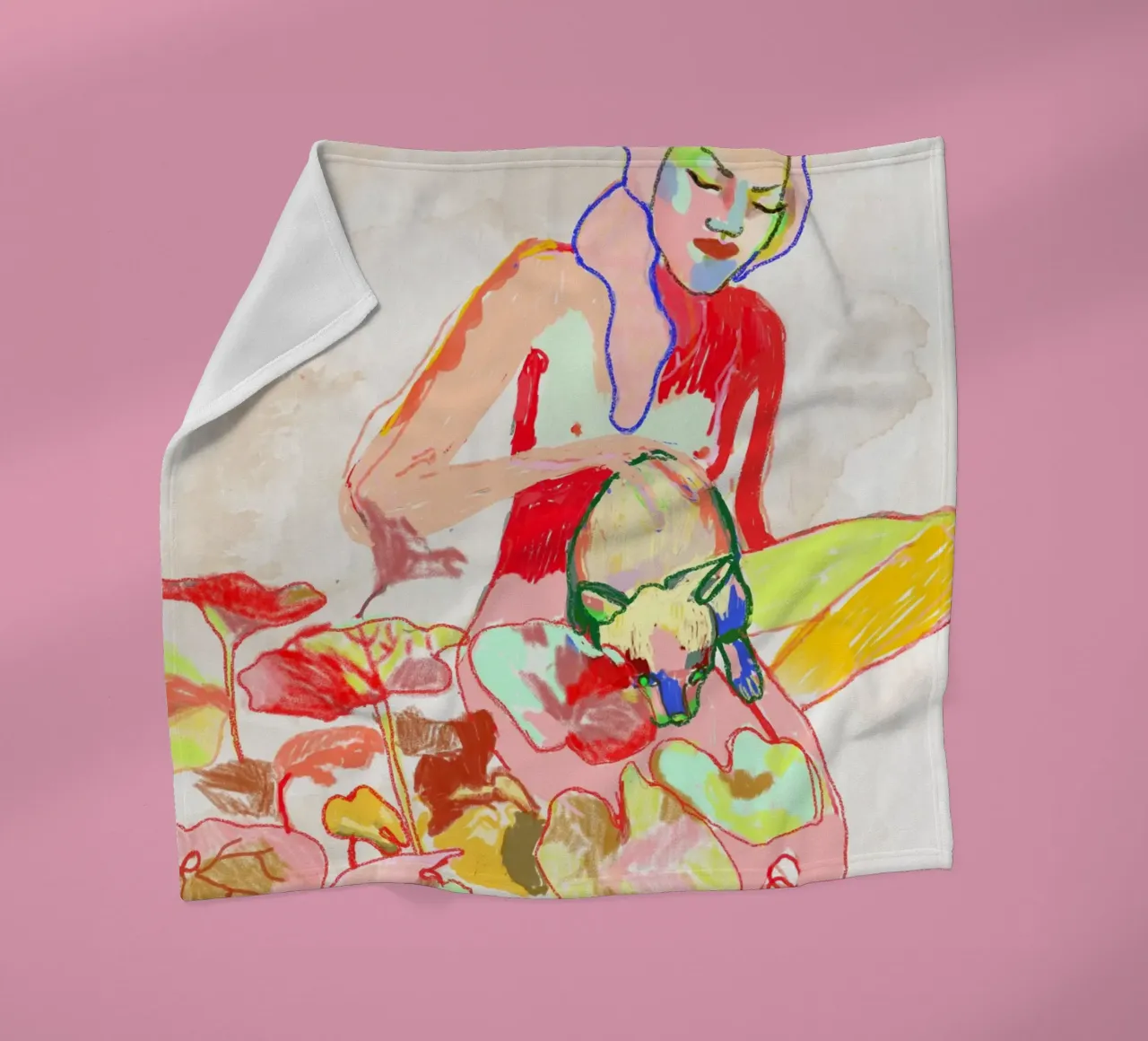 Anna fleecedeken van Silvaya