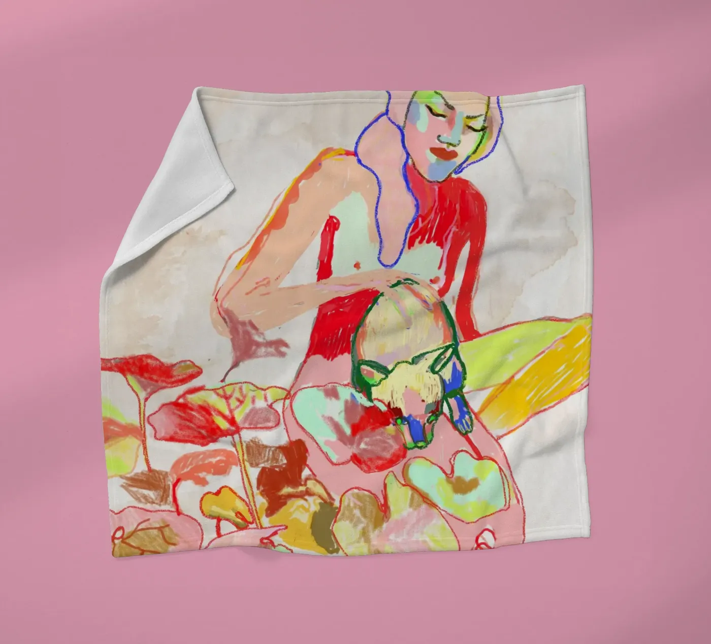 Anna fleece blanket by Silvaya