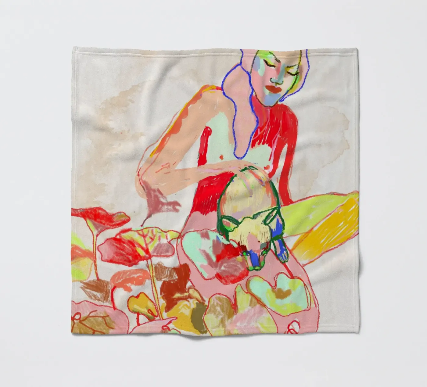 Anna fleece blanket by Silvaya