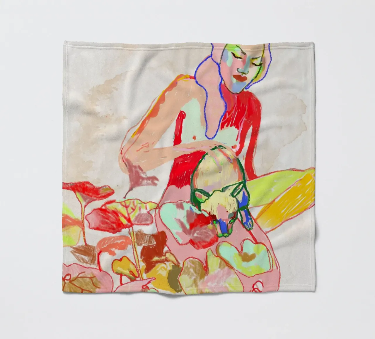 Anna coperta in pile da Silvaya