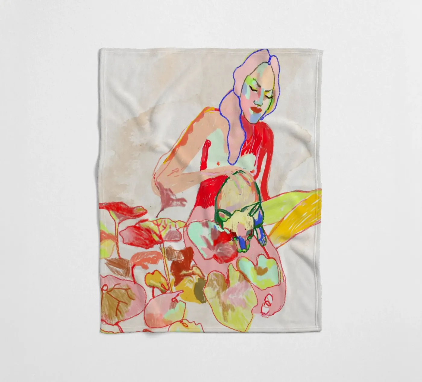 Anna fleece blanket by Silvaya