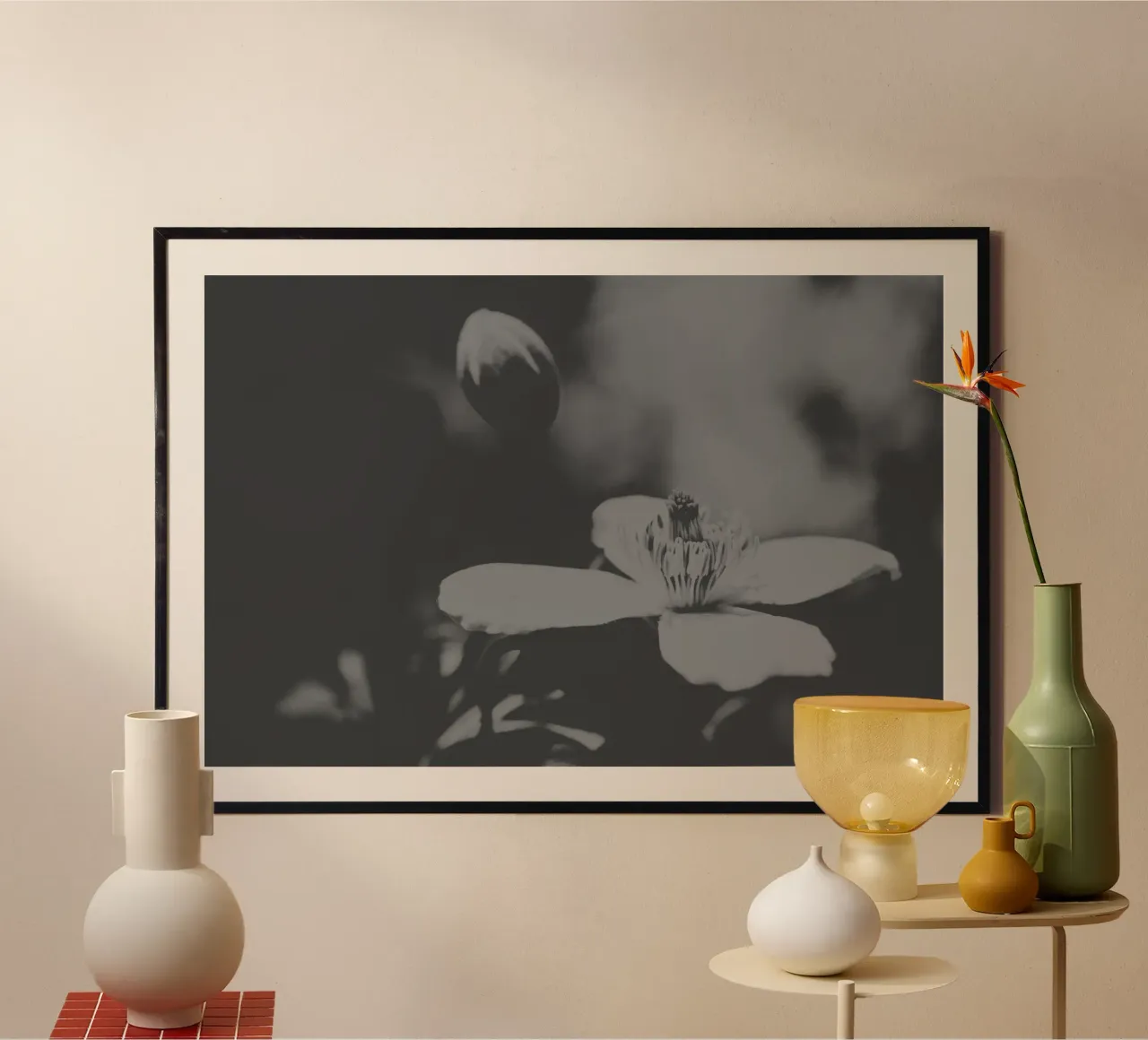 Fiori tenui poster da PhotoVibe Decor