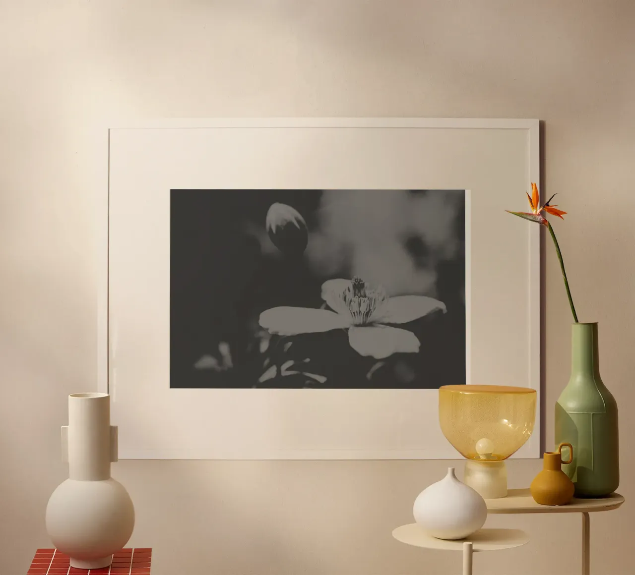 Fiori tenui poster da PhotoVibe Decor