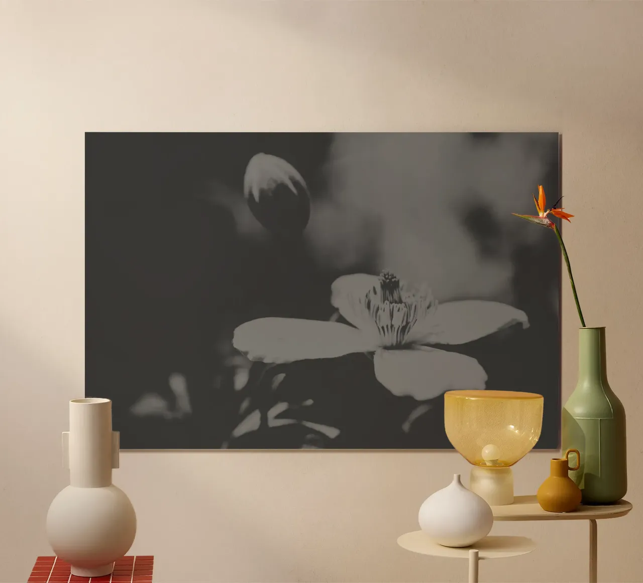 Fiori tenui poster da PhotoVibe Decor
