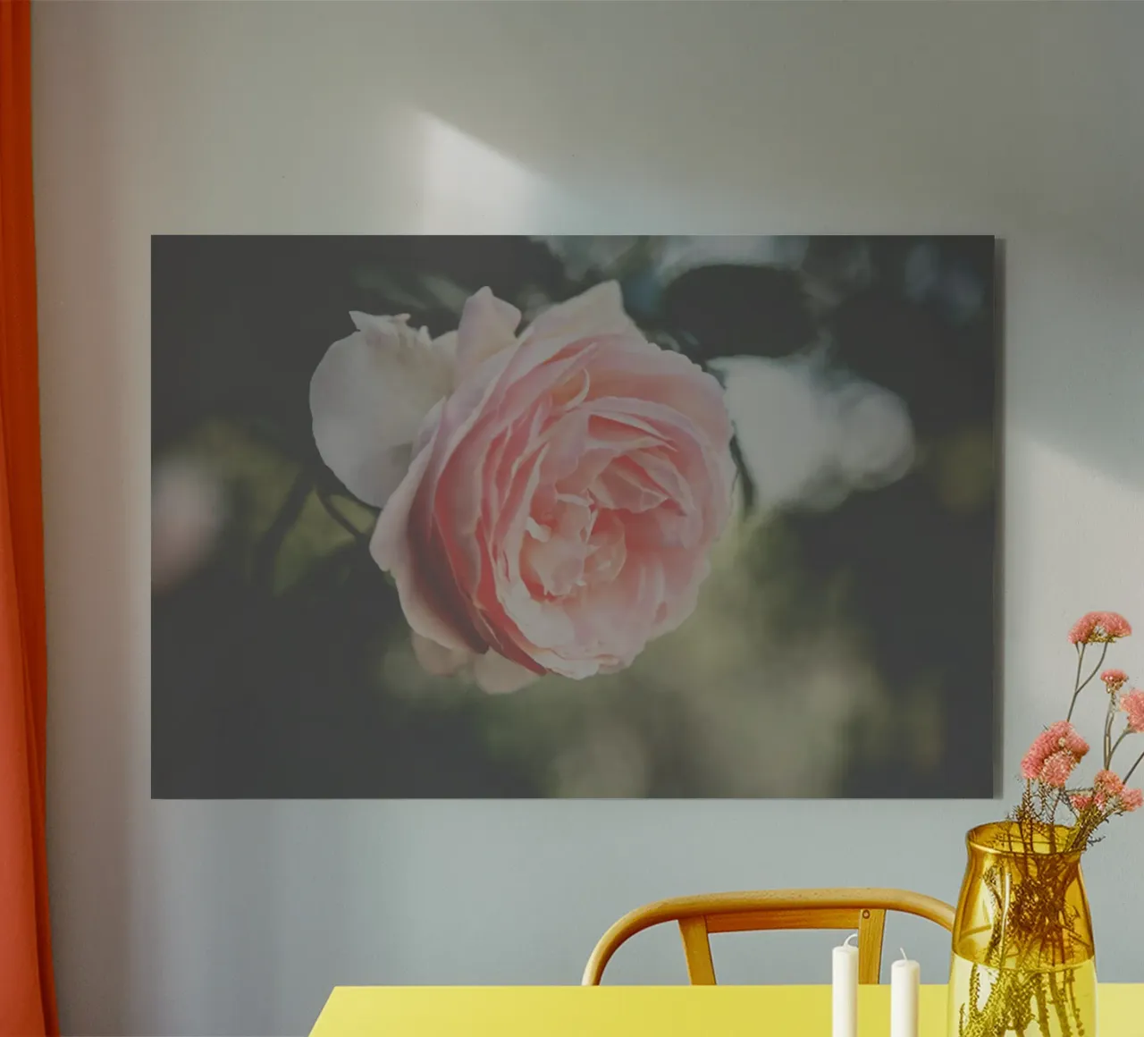 Fiori tenui alluminio dibond da PhotoVibe Decor