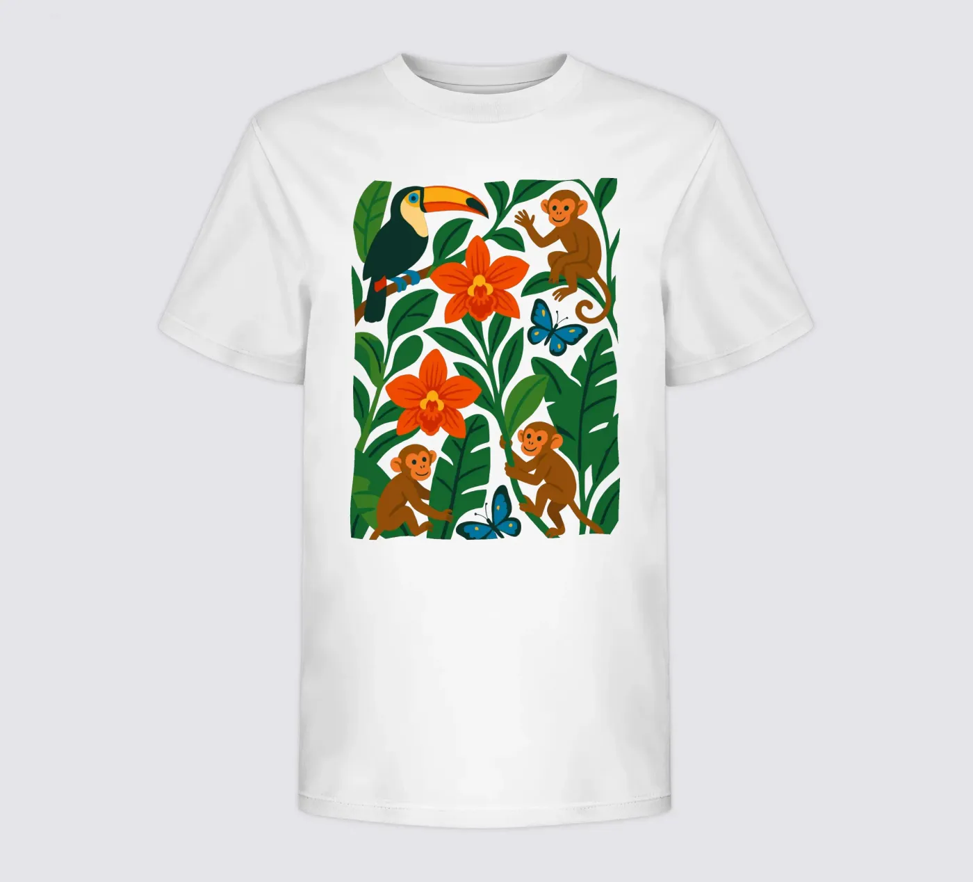 Three Monkeys t-shirt bambini da My Home Private Design