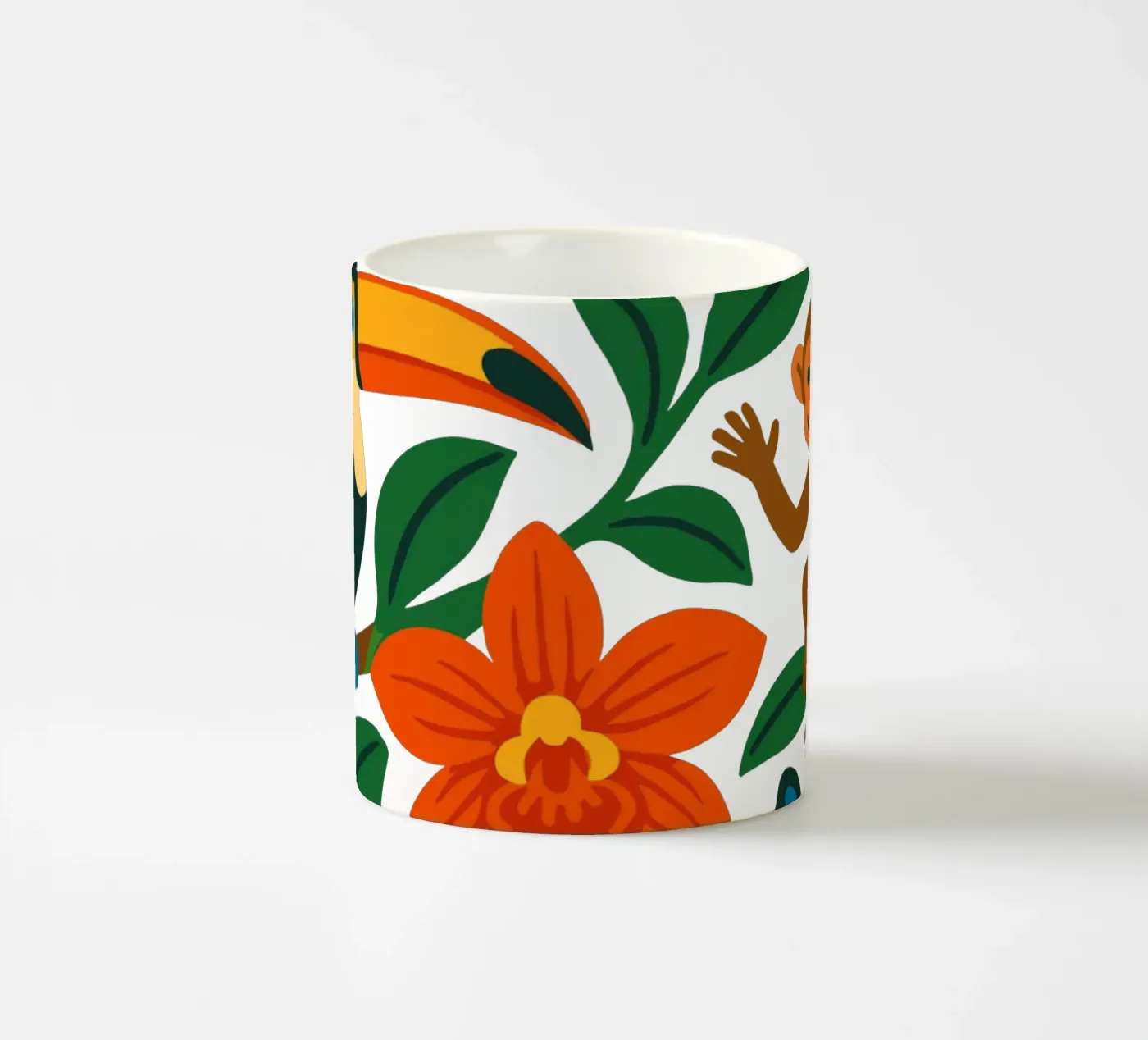 Three Monkeys ceramic mug by My Home Private Design