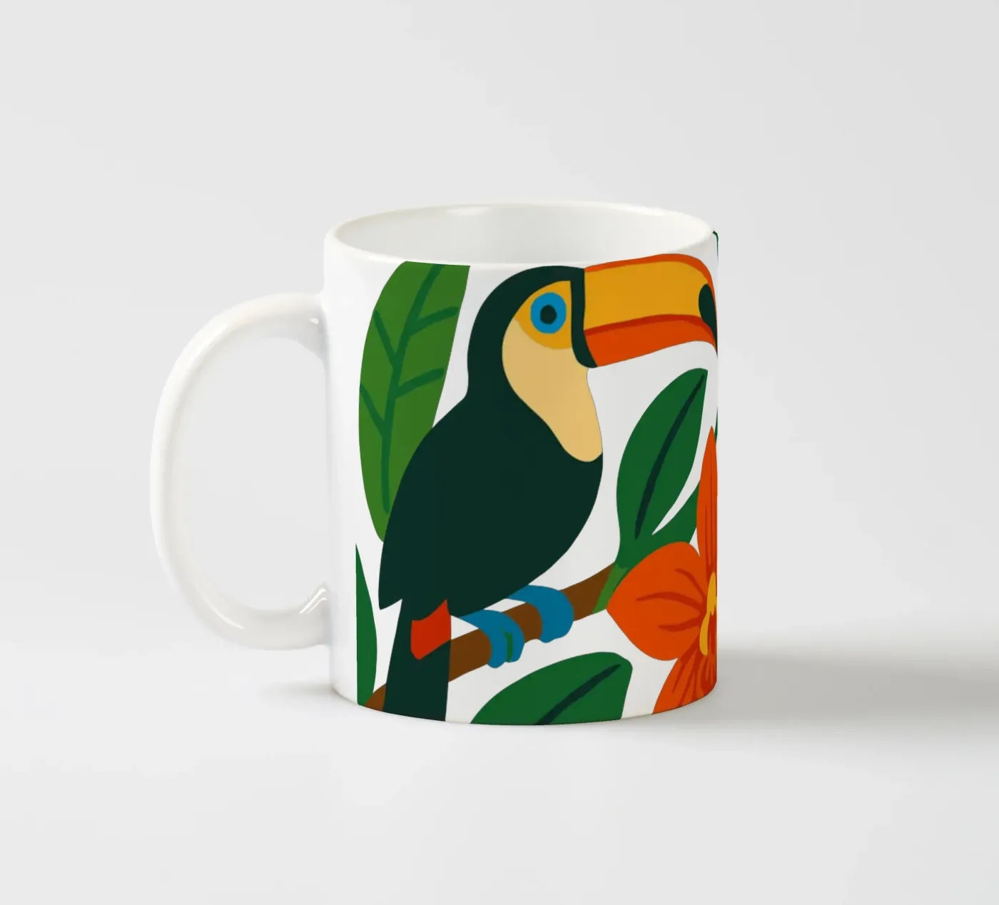 Three Monkeys ceramic mug by My Home Private Design