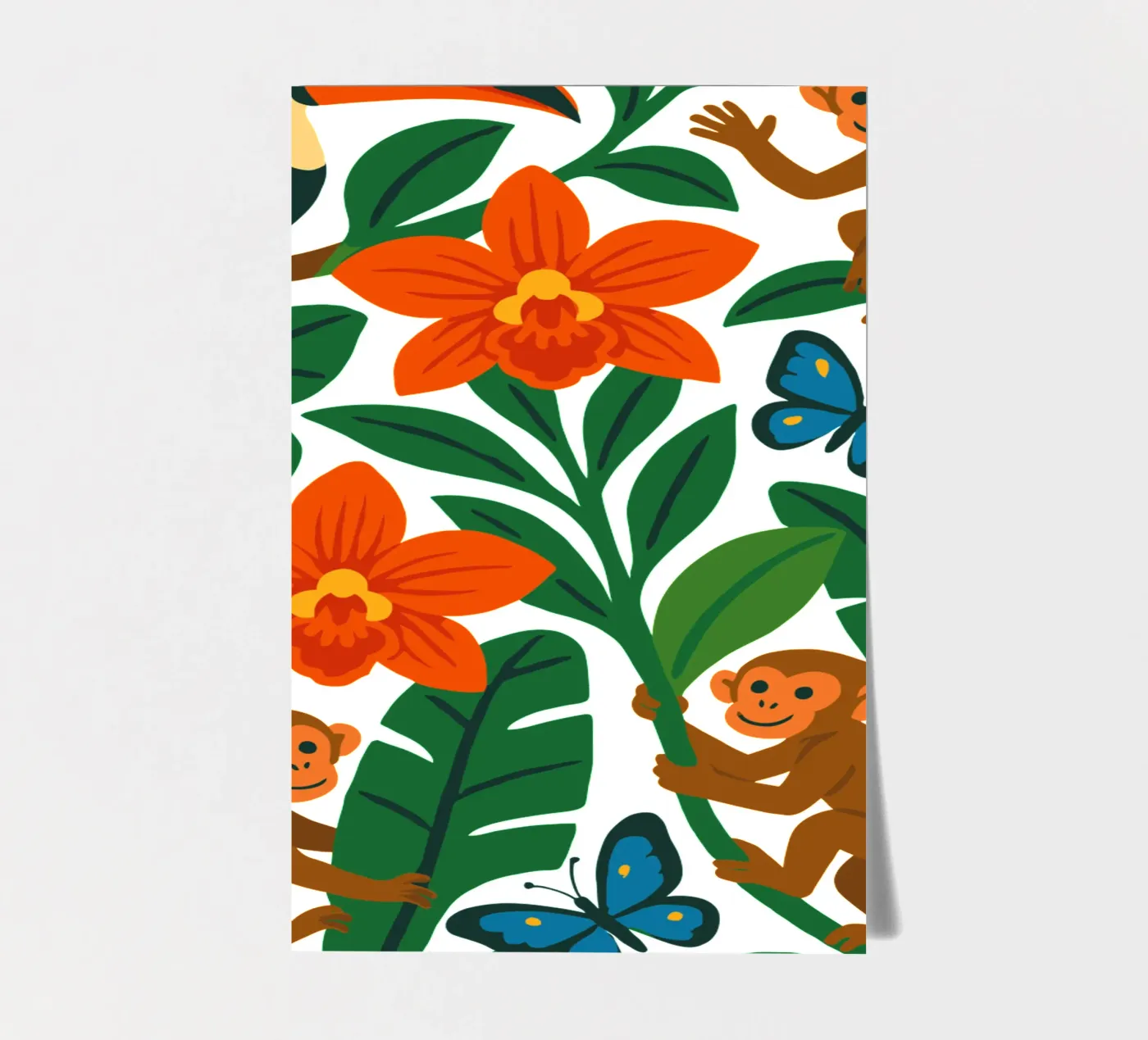 Three Monkeys stickervel van My Home Private Design