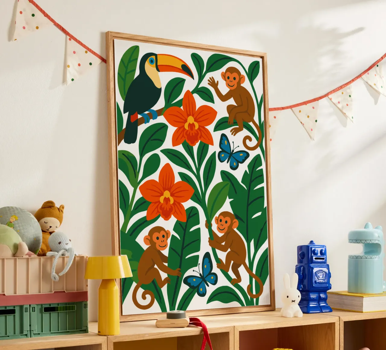 Three Monkeys plexiglass da My Home Private Design