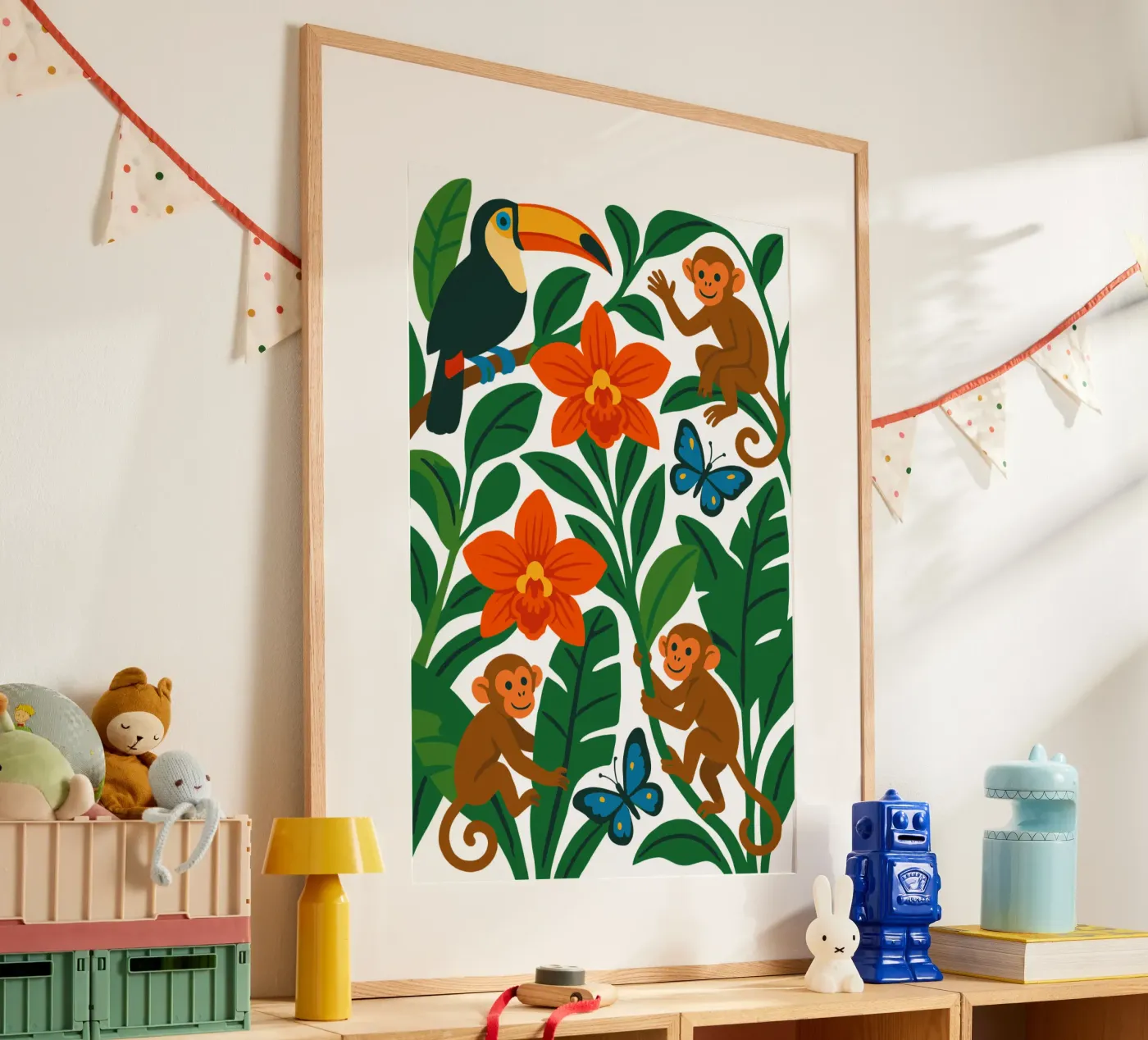 Three Monkeys poster by My Home Private Design