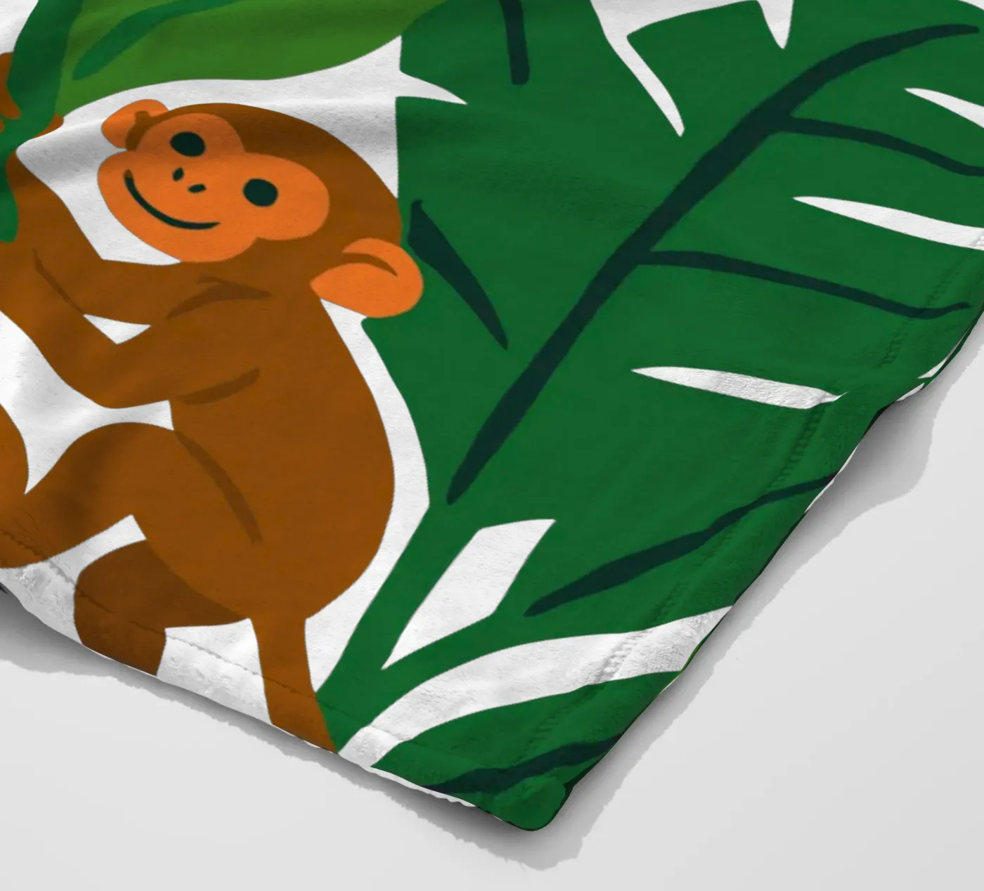 Three Monkeys Fleecedecke von My Home Private Design